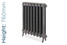 PA-LOU-760-TH - Paladin Louis 2 Column Cast Iron Radiator H760mm x W1258mm PA-LOU-760-TH - Paladin Louis 2 Column Cast Iron Radiator H760mm x W1258mm